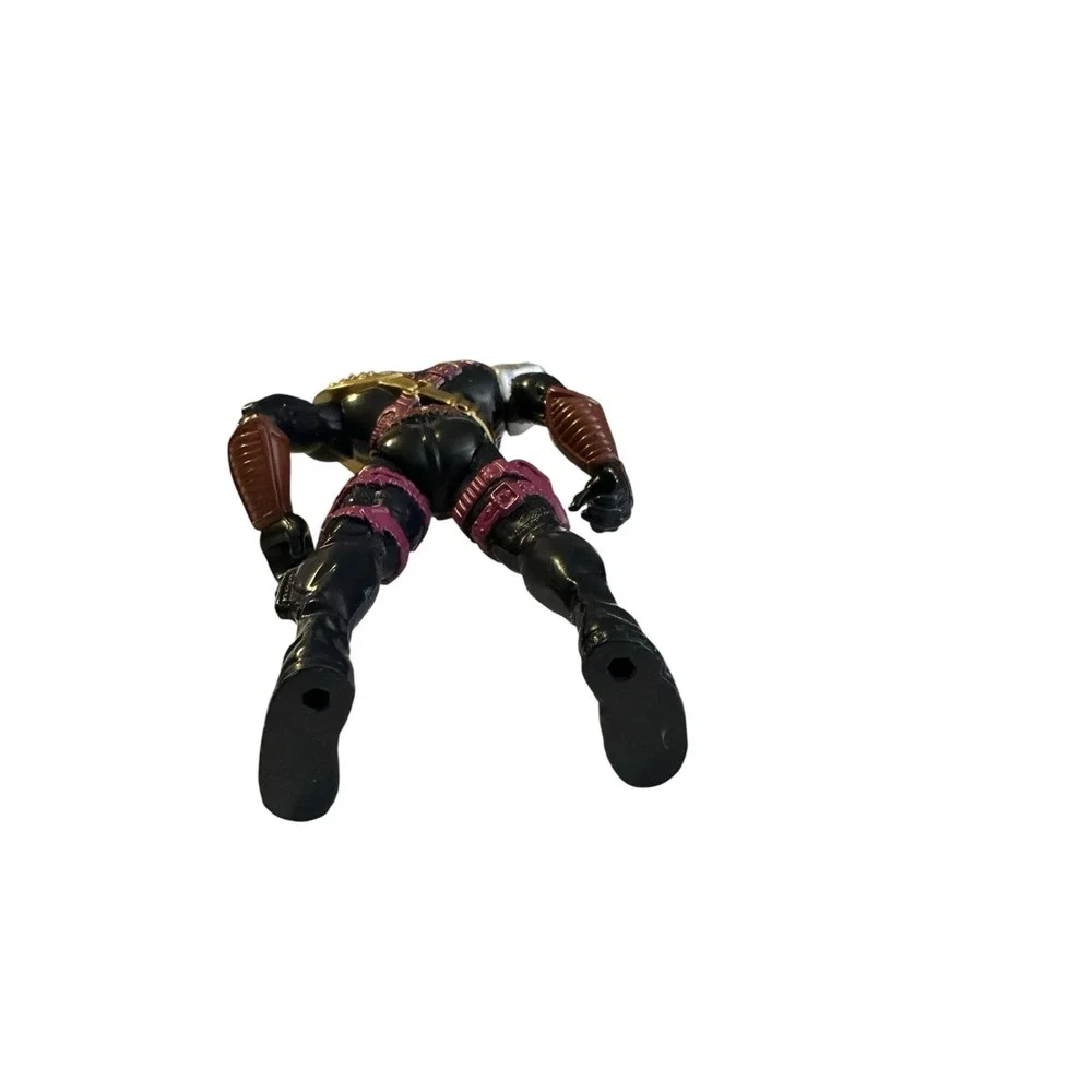 Vintage GI Joe Extreme Iron Klaw Action Figure Hasbro 5 inch Black Purple 1996